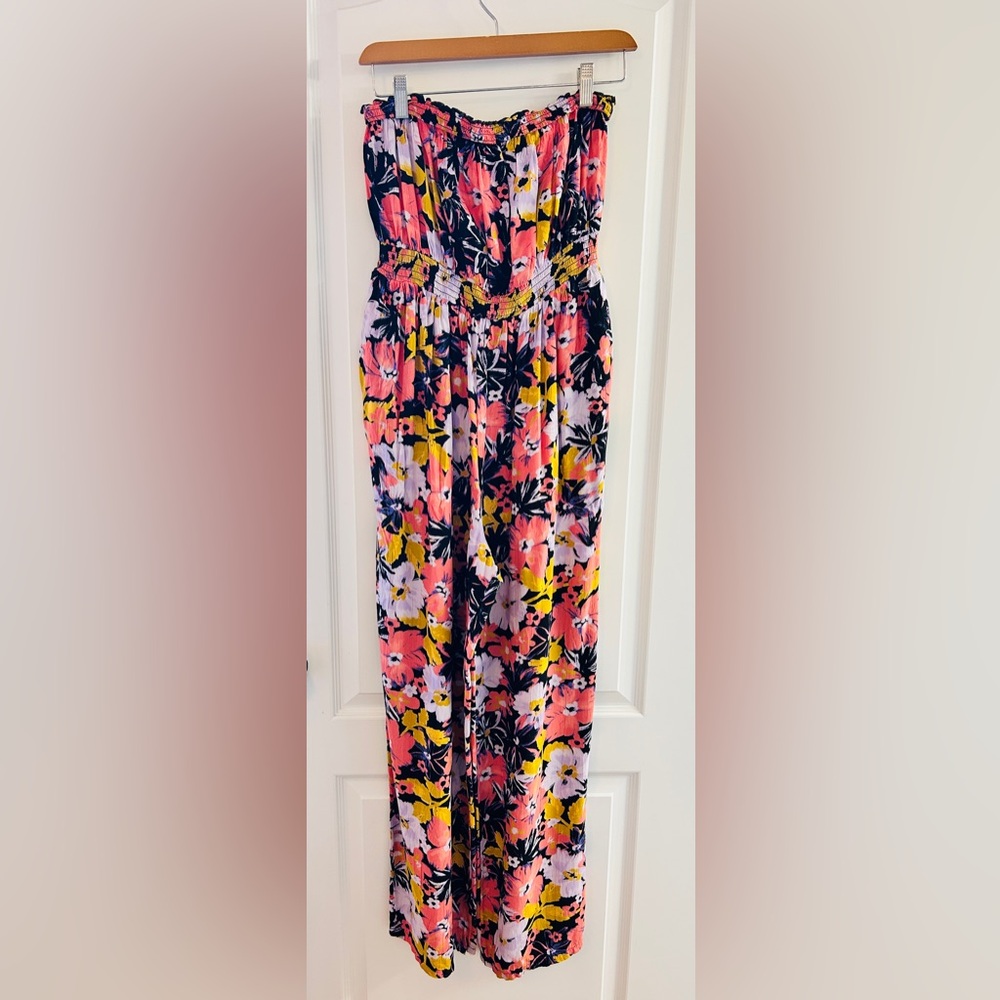 SO “Good for Life” Smocked top - jumpsuit - M